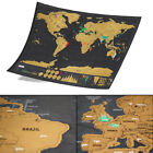World Gift New Deluxe Map Personalized Large Scratch Off Poster Travel World Toy