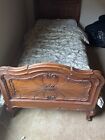 Antique French Twin Head And Footboard Set Of 2 