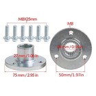 23t Rear Wheel  hubs   Bolts For 5  Tire Go Kart Drift Trike Atv Quad Mini Bike