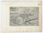 Antique Map  pesaro   italy  Francesco Valegio-d  Rascicotti  C 1598