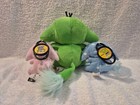 Neopets Green Kacheek Plush 2004 And 2 Mcdonalds Neopets Keychain 2005 Lot Of 3 