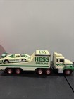 Vintage 1988 Hess Toy Truck - Truck And Race Car Working