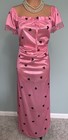 New Satiny Shiny Long Silky Lingerie 3x Nightgown Slip Dress Heavenly Soft