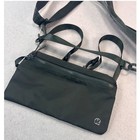 Nwot Lululemon Forest Green Crossbody Stow And Flow Yoga Mat Strap Bag Logo