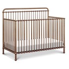 4-in-1 Convertible Baby Crib - Greenguard Gold Certified  Toddler Bed  Daybed  