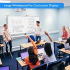 Maxtek 72x40 Rolling Magnetic Whiteboard Double-sided Dry Erase Board On Wheels