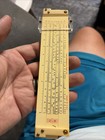 Vintage Frederick Post No  1442 Slide Rule W  Leather Case