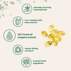 Microingredients Oil Of Oregano 6000mg With Black Seed Oil     300 Softgels