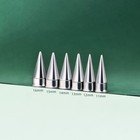 36 Pcs Ear Gauge Stretching Kit Stainless Steel Double Flare Tapers 14g-00g