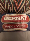 Bernat Super Value Worsted 4-ply Acrylic Yarn Skein Lot Of 2 Variegated