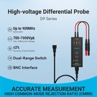 Micsig Oscilloscope High Voltage Different Probe Dp700 Dp1500 Dp3000 100mhz