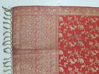 Vintage Traditional Sliver Metallic Brocade Sash 174x55cm
