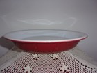 Pyrex Burgundy Maroon Cranberry Pie Plate  209 8-1 2  Euc Vintage Htf rare