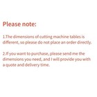 4mm Customized Auto Feeding Plotter Conveyor Belt Vacuum Adsorption Felt Mat