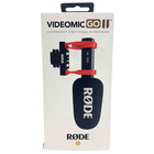 Rode Videomic Go Ii Camera-mount Directional Microphone Open Box Tested working