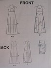 Oop Mccalls 8682 Misses mp Formal cocktail Dress In 3 Lengths Pattern 8-10-12 Uc