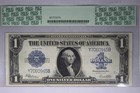 Error 1923  1 One Dollar Silver Certificate Note Fr 237 Pmg 64 Offset