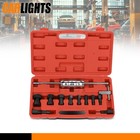 12pcs Blind Hole Collet Bearing Puller Set 8-32mm Inner Bearing Extractor With