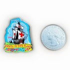 Vintage Fiesta Of The Five Flags Lapel Hat Pin Pensacola Florida D