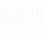 Extra Wide 2-in-1 Stairway And Hallway Baby Safety Gate Pets Fence Walk-through