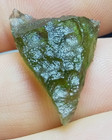 Moldavite From Czech Republic Tektite Meteorite Glass 1 63 Grams