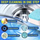 24-6pcs Washing Machine Cleaner Washer Deep Solid Cleaning Effervescent Tablets
