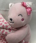 Child Of Mine Carters Mommy s Cutie Pink Leopard Kitty Security Lovey Rattle