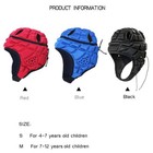 Youth Kids Soft Shell Flag Football Helmet Sport Adjustable Head Protector Usa