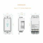Smart Switch Wifi Light Wall Works With Alexa Google Home Ifttt Smart Life-micmi