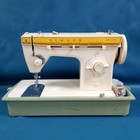 Rare Singer 360 Fashion Mate Sewing Machine W pedal In Case Works  Sunny Yellow 