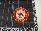  fire Department Logo  Patch Brand New Iron-on Free Ship-closeout-first Quality