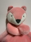 Carters Fox Security Blanket Baby Lovey Pink Salmon 2016