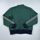 Lacoste Track Jacket Mens Medium Fr 4 Green Full Zip Tennis Regular Fit