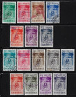 Venezuela  1951  Sucre  Scott 534-540 c428-c436  Palms  Used Ebsu03