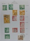 1957 -1980 Malta  Large Collection   Study Of  Cd Cancellors On Album Pages