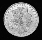 1885 P Vintage Morgan Silver Dollar Coin  1 - Au - Nice Looking Coin  