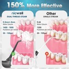New - Water Dental Flosser Teeth Pick - Cordless Portable 4 Modes Rechargeable
