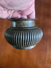 Antique 18th Century Indian islamic mughal Cast Bronze Fluted Lota pot