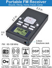 Mini Portable Fm Radio Stereo Lcd Digital Display Tuning Pocket New