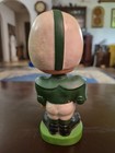 1962 Green Base Toes Up Bobblehead Afl N y  Titans  jets  Nodder