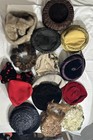 Vtg Mid Century Hat Estate 14pc Mr John Fisk Mr D Deborah50s 60s Womencollection