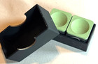 Pagulayan 2 Pc Gift Box Green Chalk High Qty  Wont Flake On Table New Ships Free