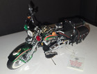 Franklin Mint Harley Davidson Christmas 2001 Heritage Softtail 1 10 Model  9900