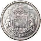 Canada 1957 50 Cents Half Dollar Silver Coin - Uncirculated  