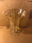 Vintage 12  Tall Clear Glass Vase For Stunning Centerpiece Excellent Condition
