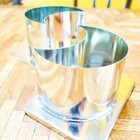 Crescent Moon Candle Mold  Metal Moon Candle Mold  Soy Wax  Beeswax Candles