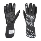 Simpson Racing Mgmk Magnata Gloves Black grey Medium - Pair