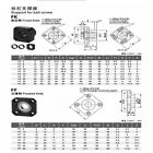 Ff Fk Ballscrew End Supports Bearing Mounts Blocks Cnc - 6mm 8mm 10mm - 30mm