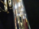 Getzen Capri Silver Bb Trumpet Used With Hard Case  a35178 
