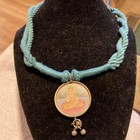 Tibetan Buddhist Green Tara Pendant On Cord